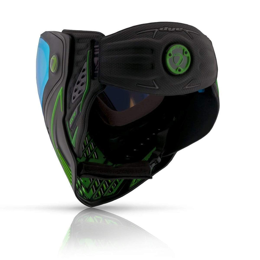 Dye I5 Paintball Maske - Emerald Schwarz Grün 2.0 - Paintball Buddy