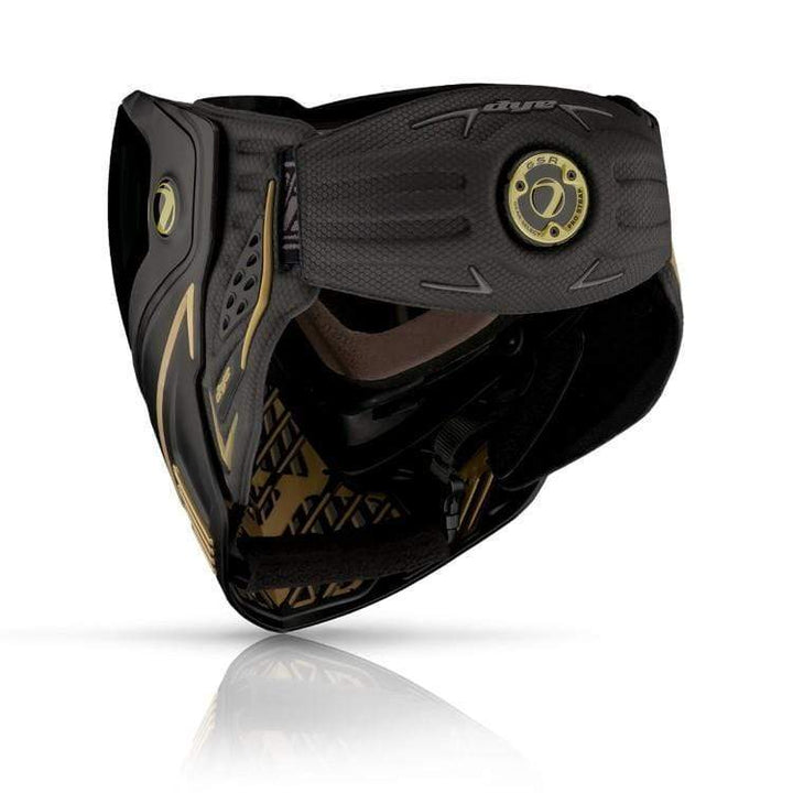 Dye I5 Paintball Maske - Onyx Schwarz Gold - Paintball Buddy