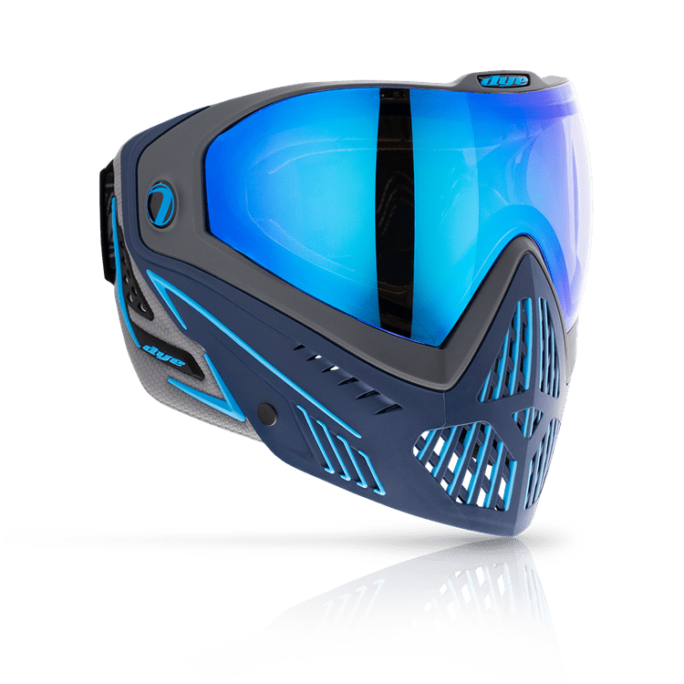 Dye I5 Paintball Maske - Raiseup Blau/Grau/Türkis - Paintball Buddy