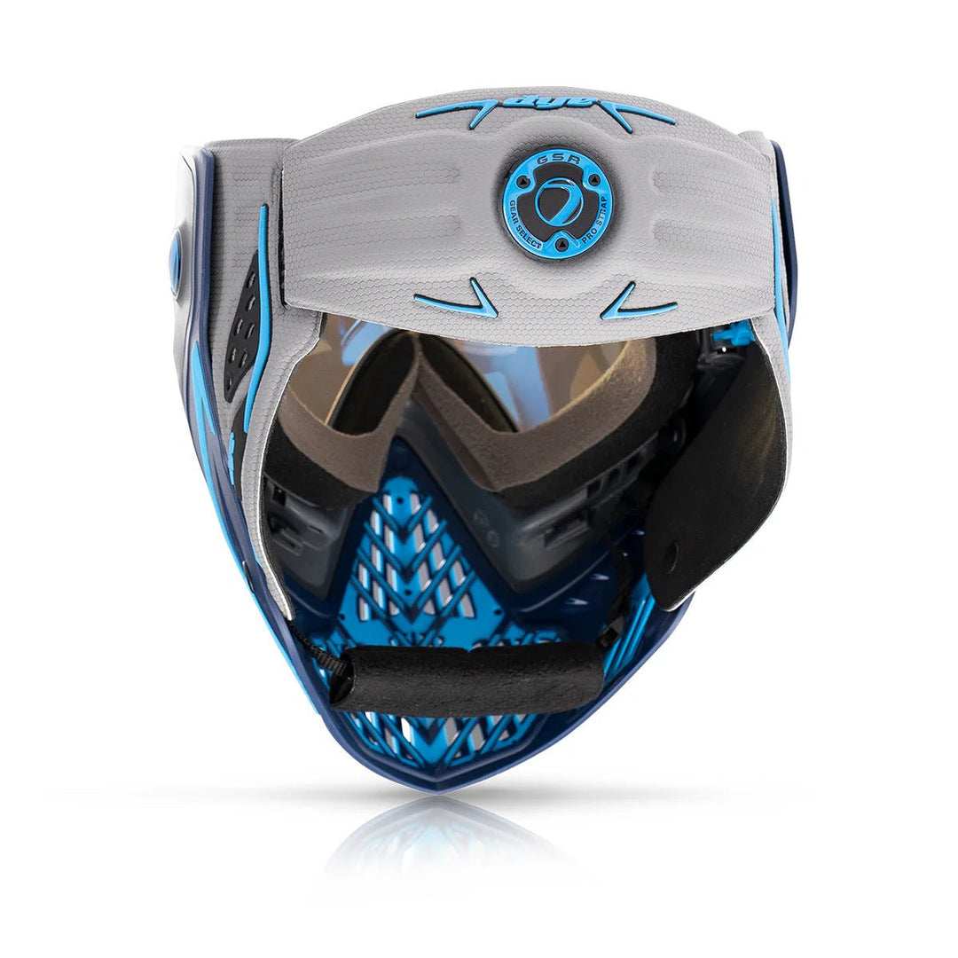 Dye I5 Paintball Maske - Raiseup Blau/Grau/Türkis - Paintball Buddy