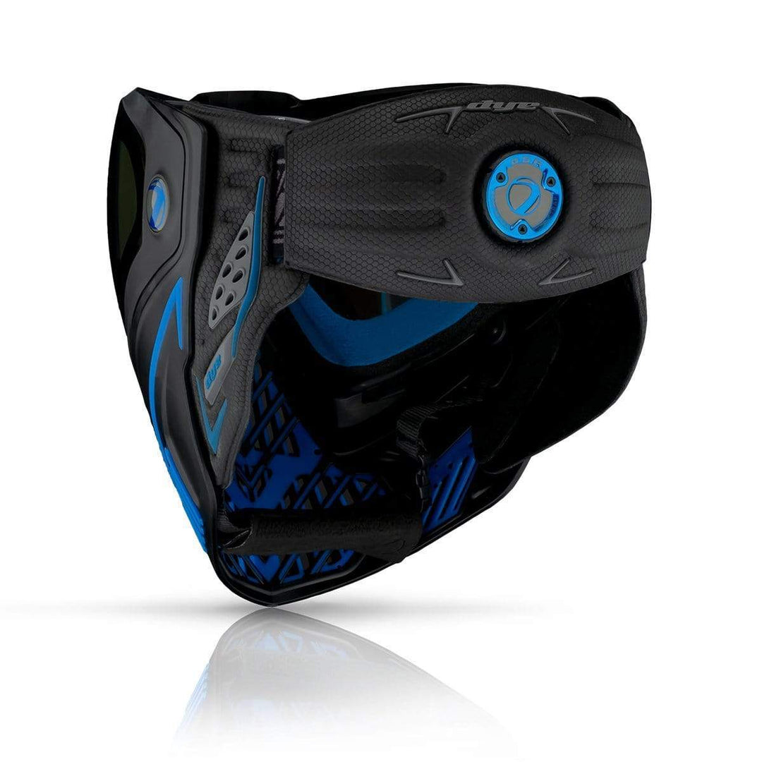 Dye I5 Paintball Maske - Schwarz Blau 2.0 - Paintball Buddy