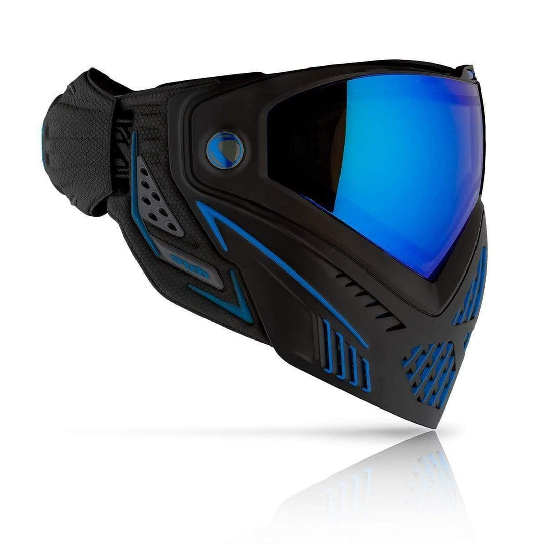 Dye I5 Paintball Maske - Schwarz Blau 2.0 - Paintball Buddy