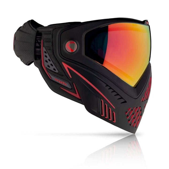 Dye I5 Paintball Maske - Schwarz Rot 2.0 - Paintball Buddy