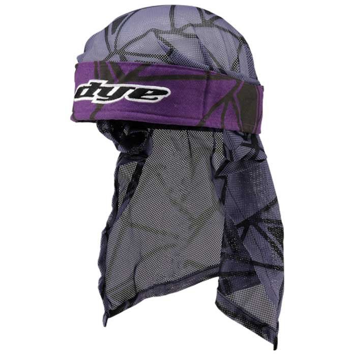 Dye Paintball Head Wrap - Lila,Schwarz,Grau - Paintball Buddy