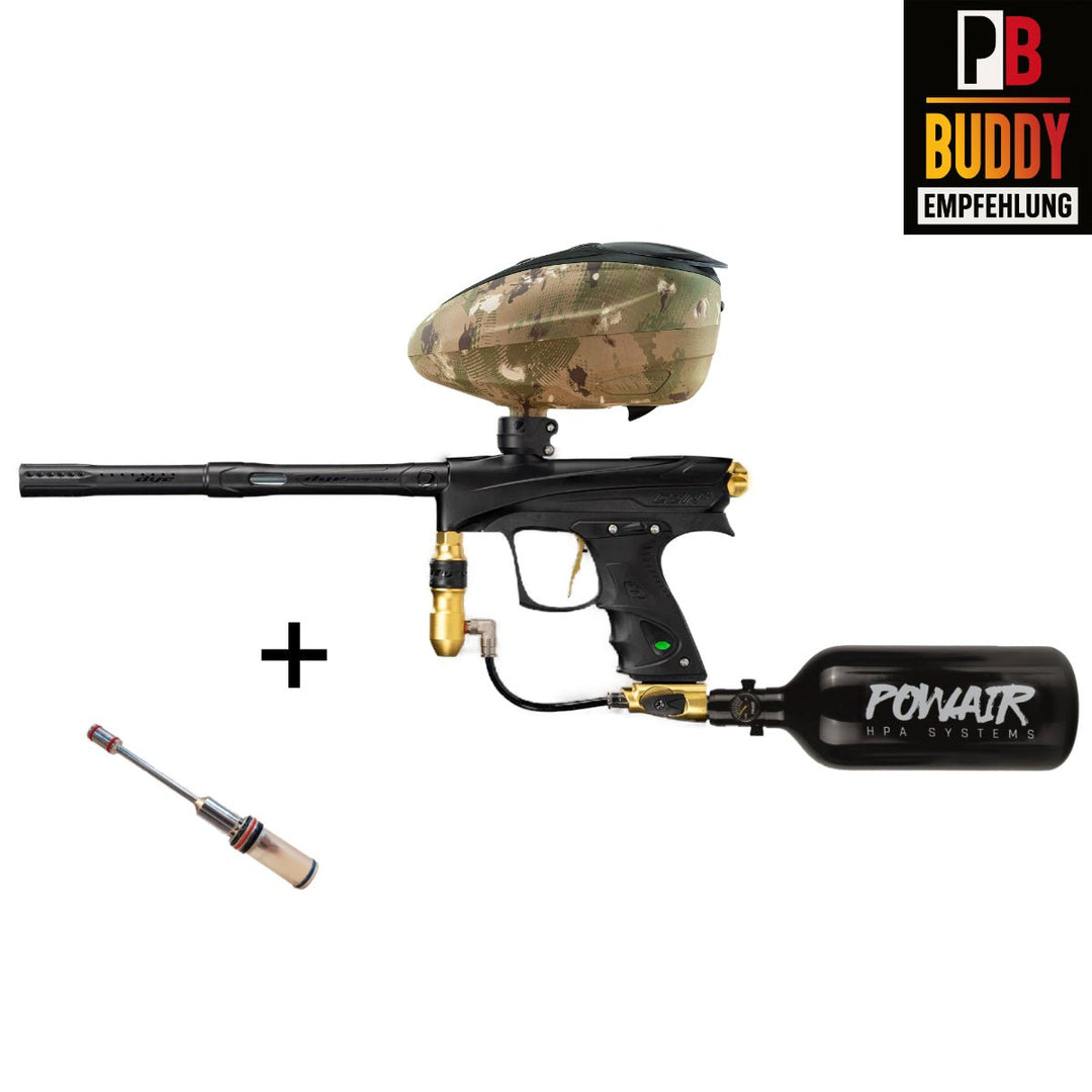 Dye Rize CZR+ Paintball Markierer Sparpaket inkl. Export Bolt - Paintball Buddy