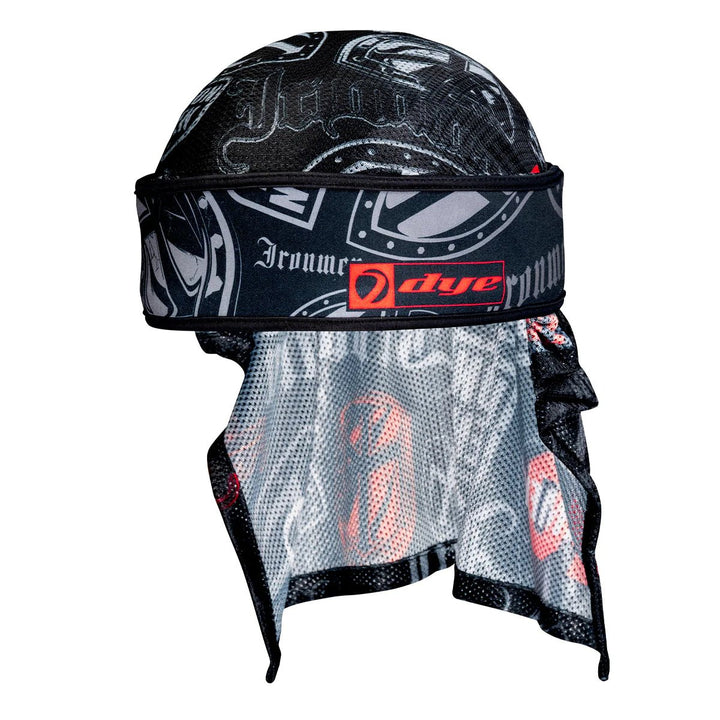 Dye X Halo Paintball Head Wrap - IM Shields 40 Blach/Red - Paintball Buddy