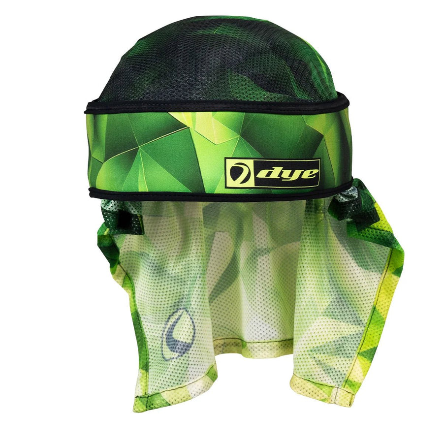 Dye X Halo Paintball Head Wrap - Tetra Lime