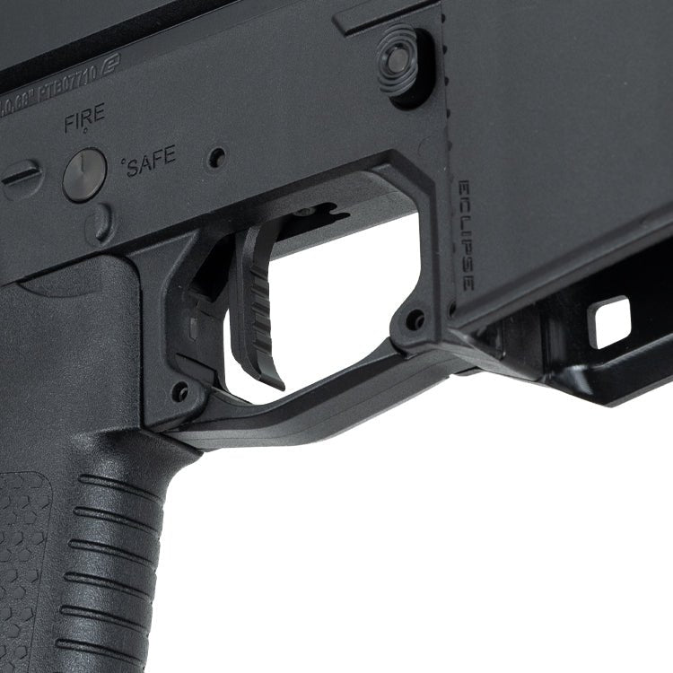 Dynamic Sports Gear CR Combat Ready Tuning Abzug für Planet Eclipse EMF200 Schwarz - Paintball Buddy