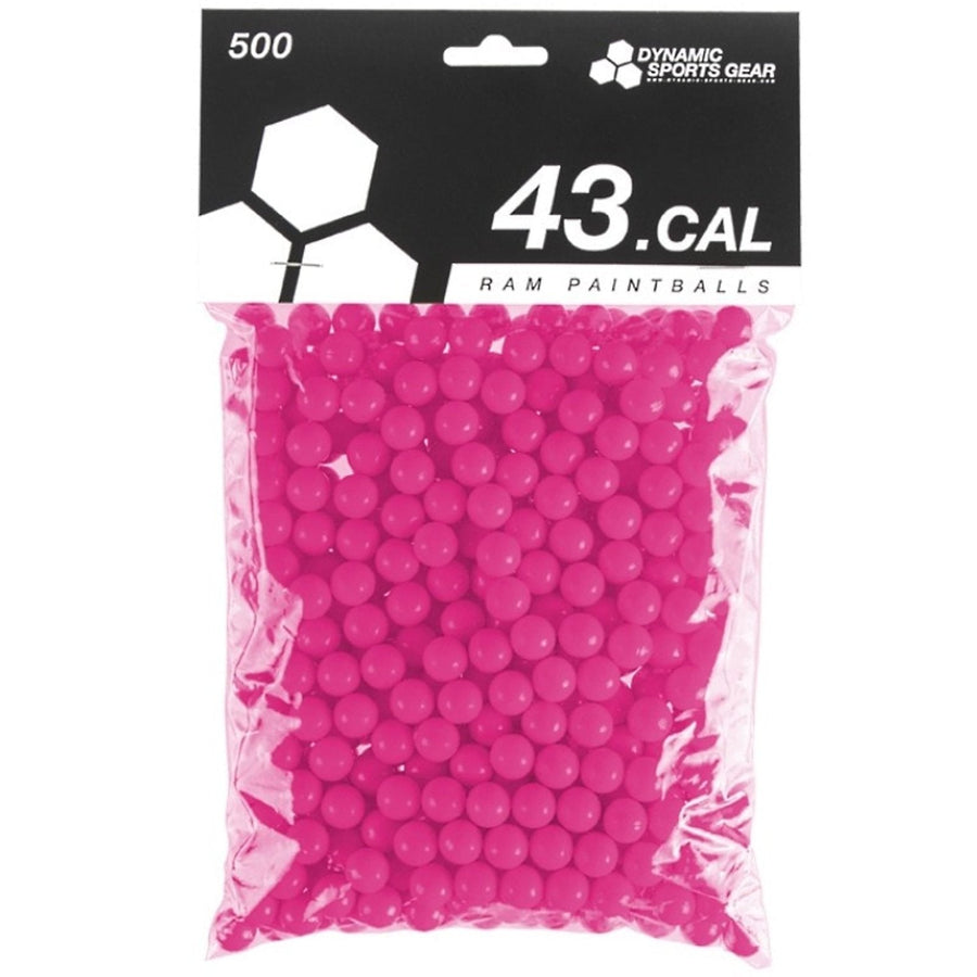 Dynamic Sports Gear RAM Paintballs 500 Stück - Pink - Paintball Buddy