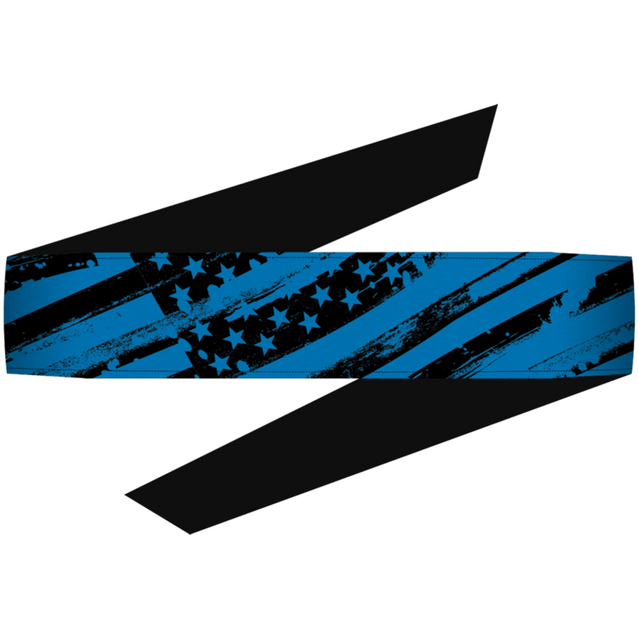 Dyzana Sports Headband - Flag Blau - Paintball Buddy