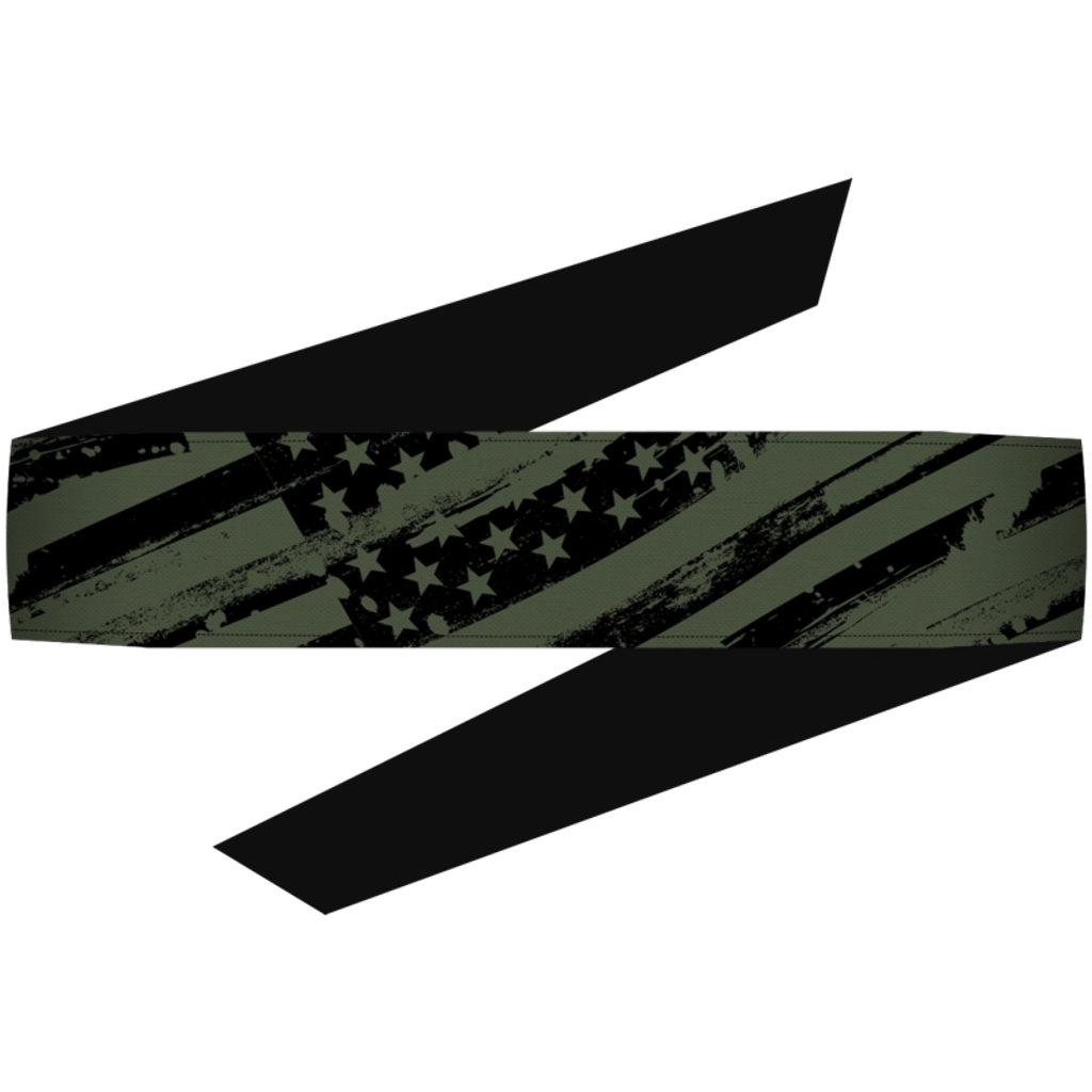 Dyzana Sports Headband - Flag Olive - Paintball Buddy