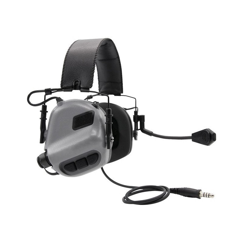 Earmor M32 aktives Tactical Headset - Grau - Paintball Buddy