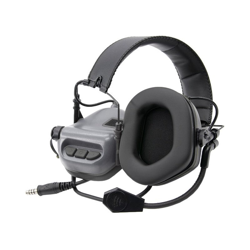 Earmor M32 aktives Tactical Headset - Grau - Paintball Buddy