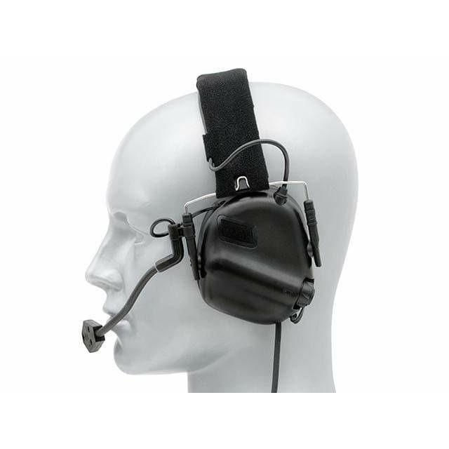 Earmor M32 aktives Tactical Headset - Schwarz - Paintball Buddy