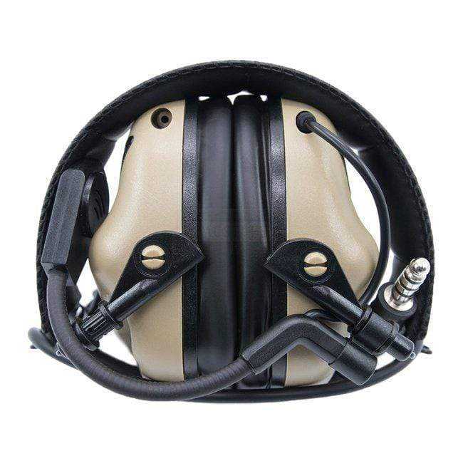 Earmor M32 aktives Tactical Headset - Tan - Paintball Buddy