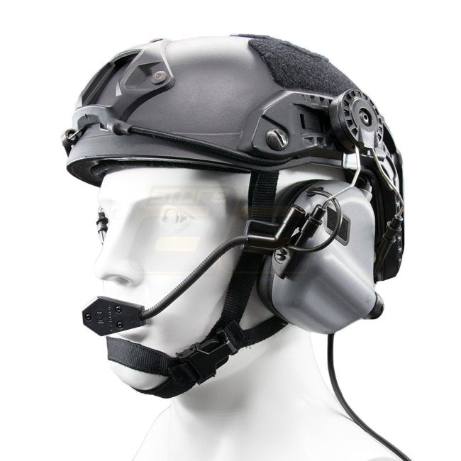 Earmor M32H aktives Tactical Headset für Fast Helm - Grau - Paintball Buddy