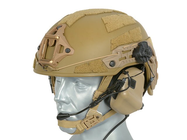 Earmor M32H aktives Tactical Headset für Fast Helm - Tan - Paintball Buddy