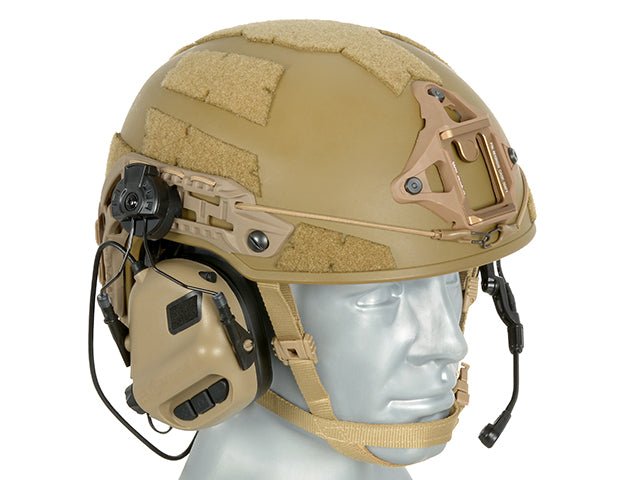 Earmor M32H aktives Tactical Headset für Fast Helm - Tan - Paintball Buddy