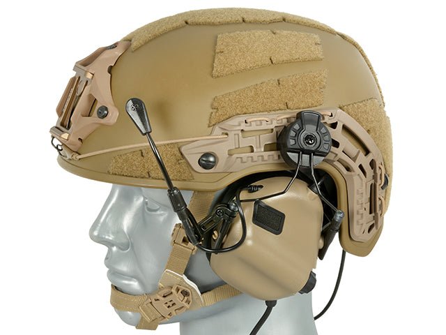 Earmor M32H aktives Tactical Headset für Fast Helm - Tan - Paintball Buddy