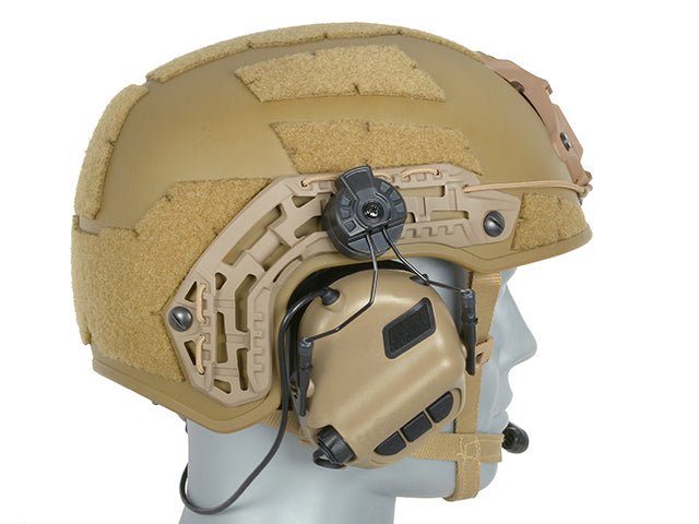 Earmor M32H aktives Tactical Headset für Fast Helm - Tan - Paintball Buddy