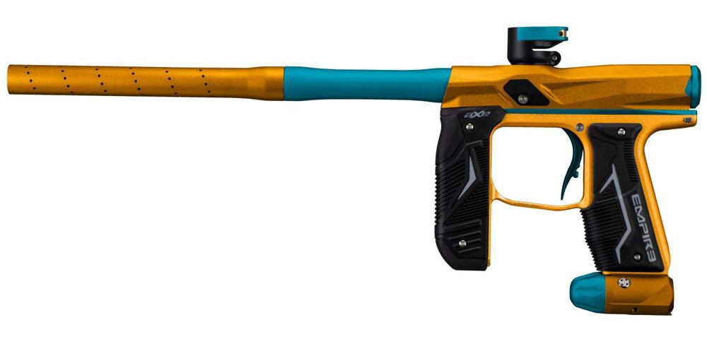 Empire Axe 2.0 Paintball Markierer - Dust Orange, Dust Aqua - Paintball Buddy