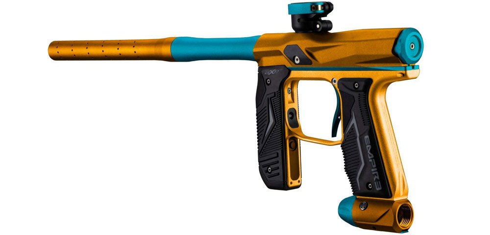 Empire Axe 2.0 Paintball Markierer - Dust Orange, Dust Aqua - Paintball Buddy