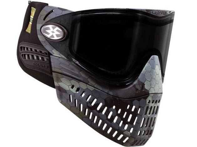 Empire E - Flex Paintball Maske - LE Hex Camo +2tes Maskenglas - Paintball Buddy