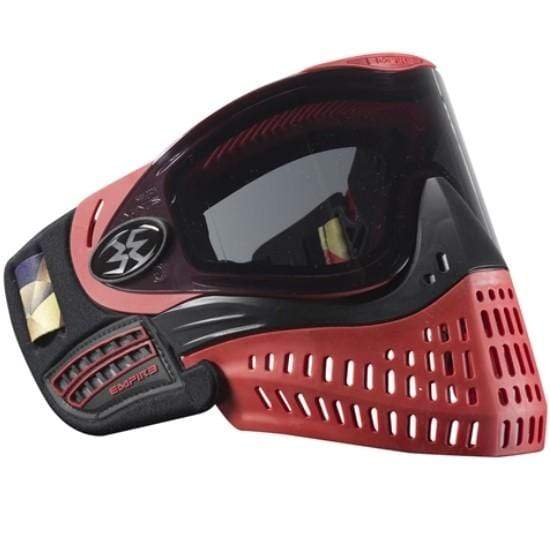 Empire E - Flex Paintball Maske - LTD Edition Schwarz, Rot - Paintball Buddy