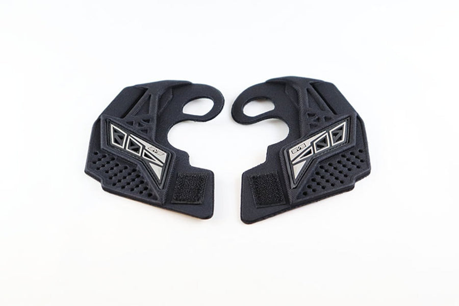 Empire EVS Masken Soft Ear Pieces - Schwarz, Grau - Paintball Buddy