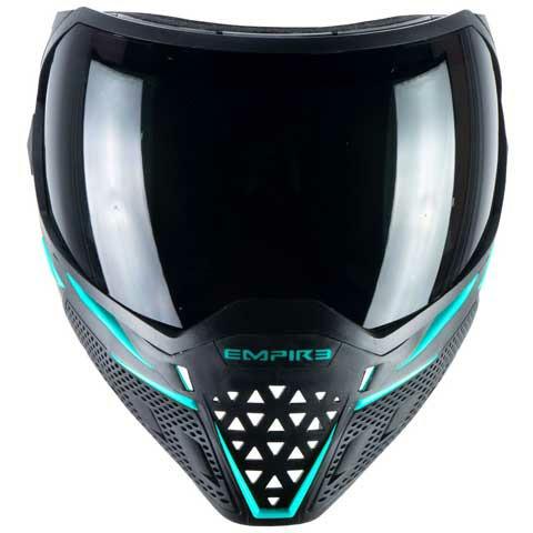 Empire EVS Thermal Paintball Maske - Schwarz Aqua Ninja Glas - Paintball Buddy