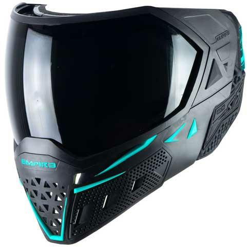 Empire EVS Thermal Paintball Maske - Schwarz Aqua Ninja Glas - Paintball Buddy