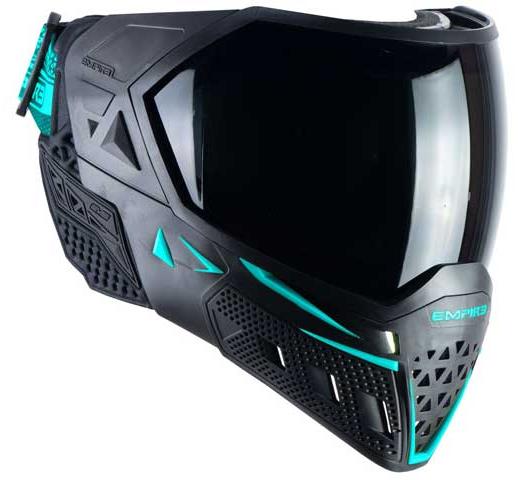 Empire EVS Thermal Paintball Maske - Schwarz Aqua Ninja Glas - Paintball Buddy