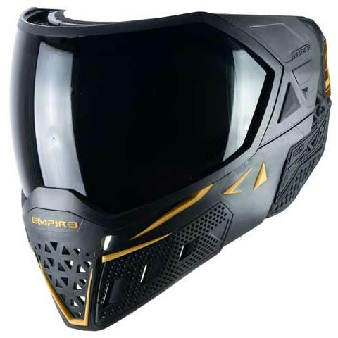 Empire EVS Thermal Paintball Maske - Schwarz Gold Ninja Glas - Paintball Buddy