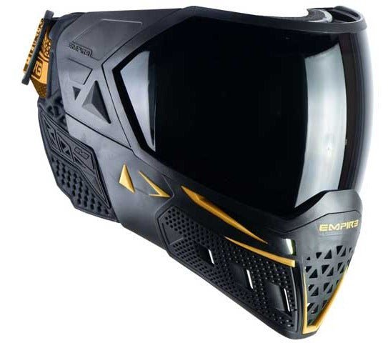 Empire EVS Thermal Paintball Maske - Schwarz Gold Ninja Glas - Paintball Buddy