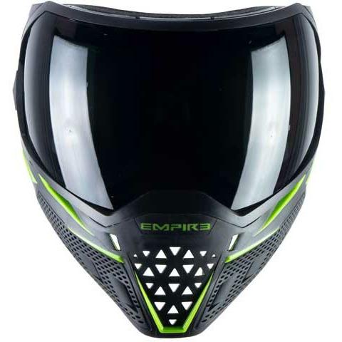 Empire EVS Thermal Paintball Maske - Schwarz Lime Grün Ninja Glas - Paintball Buddy