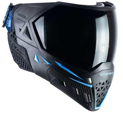 Empire EVS Thermal Paintball Maske - Schwarz Navy Ninja Glas - Paintball Buddy