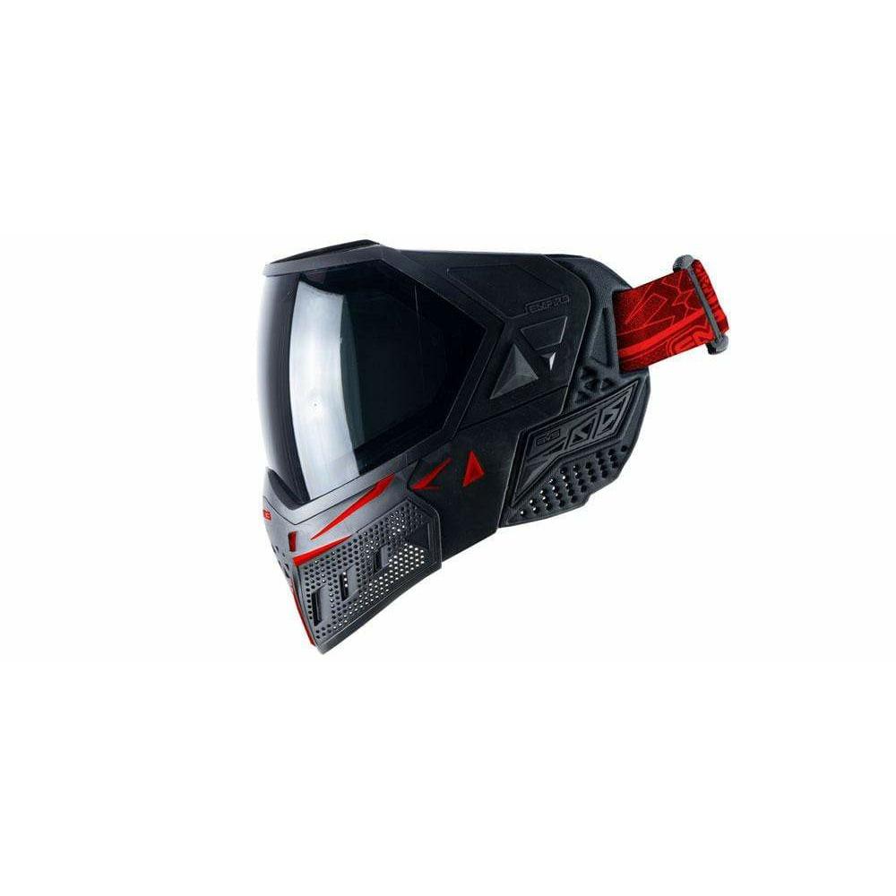 Empire EVS Thermal Paintball Maske - Schwarz Rot Ninja Glas - Paintball Buddy