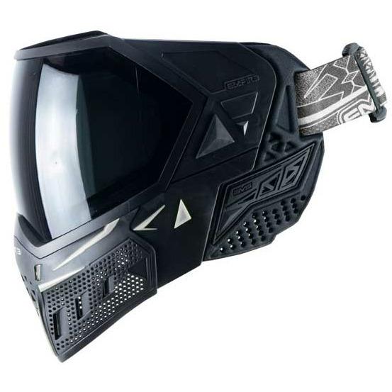 Empire EVS Thermal Paintball Maske - Schwarz Weiß Ninja Glas - Paintball Buddy