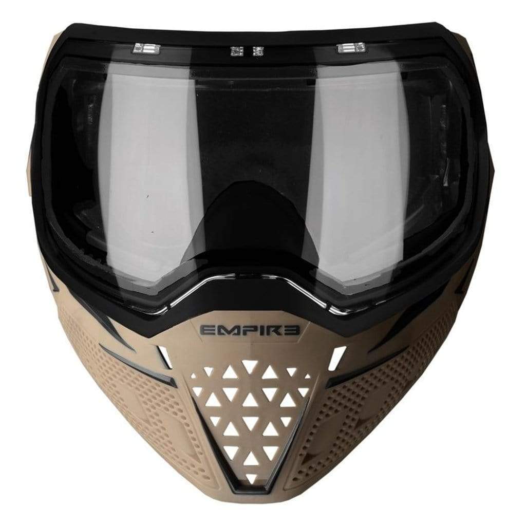 Empire EVS Therman Paintball Maske - Tan, Schwarz - Paintball Buddy