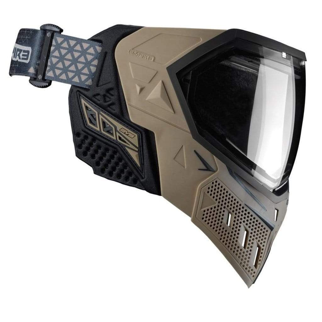 Empire EVS Therman Paintball Maske - Tan, Schwarz - Paintball Buddy