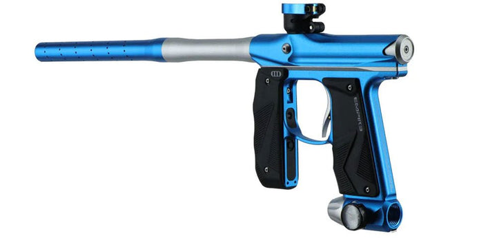 Empire Mini GS E - Pneumatischer Paintball Markierer - Dust Blue Silver - Paintball Buddy
