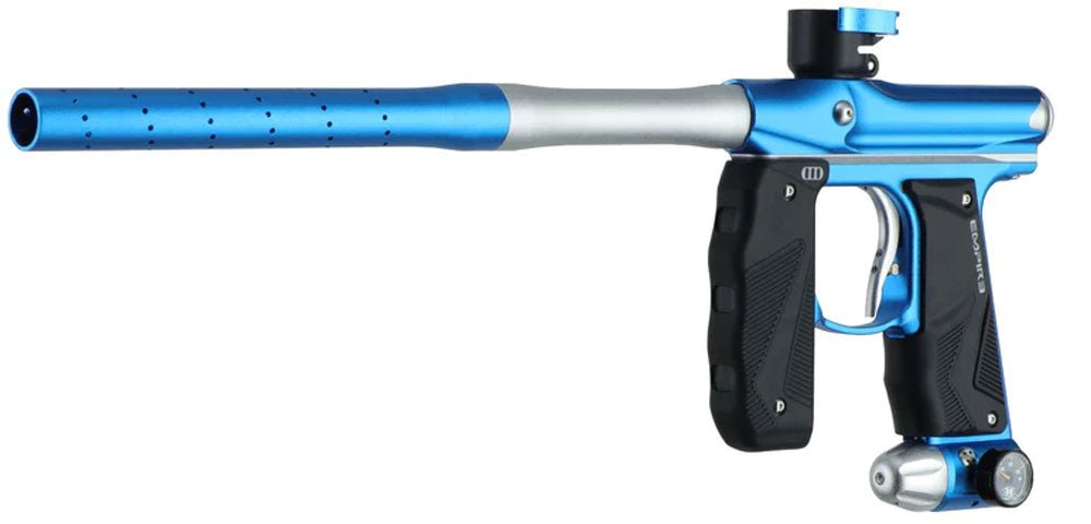 Empire Mini GS E - Pneumatischer Paintball Markierer - Dust Blue Silver - Paintball Buddy