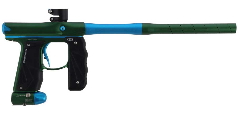 Empire Mini GS E - Pneumatischer Paintball Markierer - Dust Green Dust - Aqua - Paintball Buddy