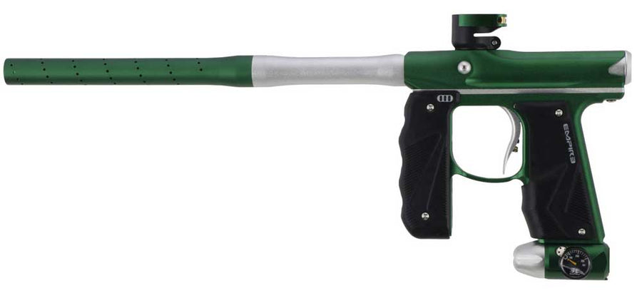 Empire Mini GS E - Pneumatischer Paintball Markierer - Dust Green Dust Silver - Paintball Buddy