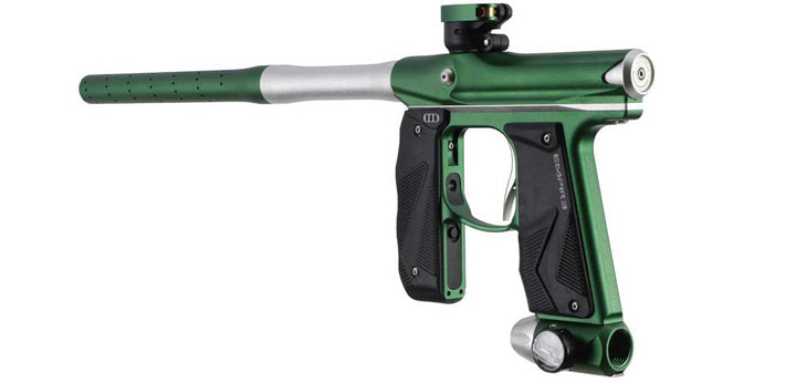 Empire Mini GS E - Pneumatischer Paintball Markierer - Dust Green Dust Silver - Paintball Buddy