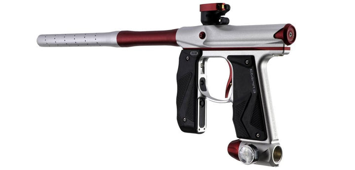 Empire Mini GS E - Pneumatischer Paintball Markierer - Dust Silber Red - Paintball Buddy