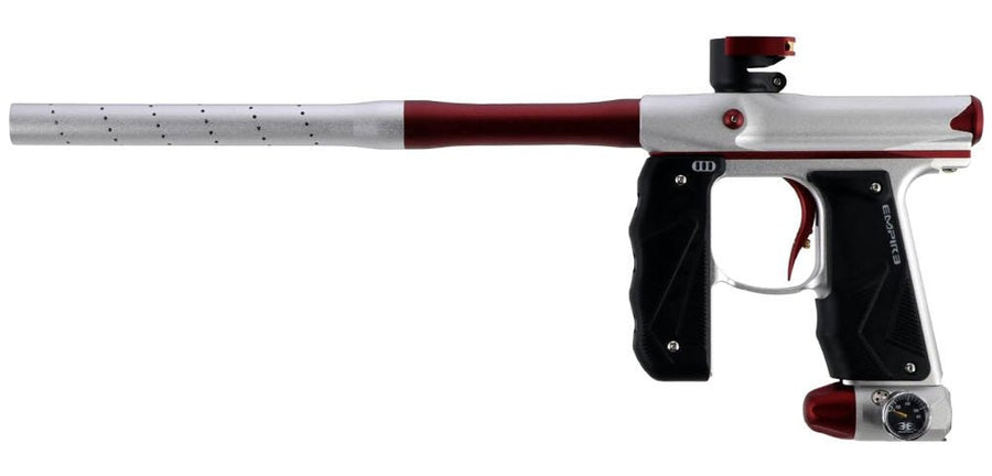 Empire Mini GS E - Pneumatischer Paintball Markierer - Dust Silber Red - Paintball Buddy