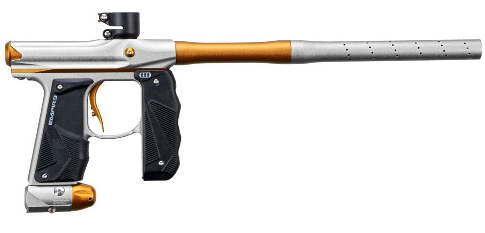 Empire Mini GS E - Pneumatischer Paintball Markierer - Dust Silver Dust Gold - Paintball Buddy