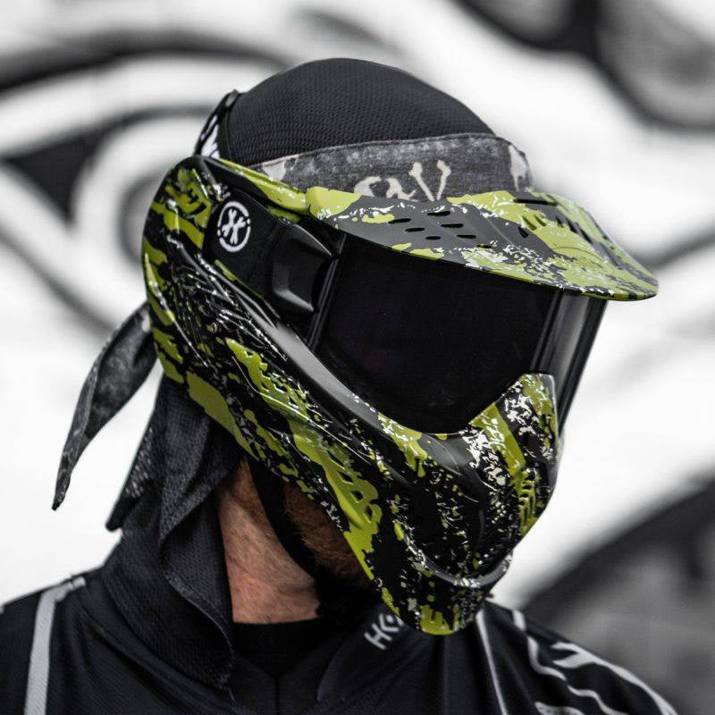 HK Army HSTL Thermal Paintballmaske - Fracture Black Olive