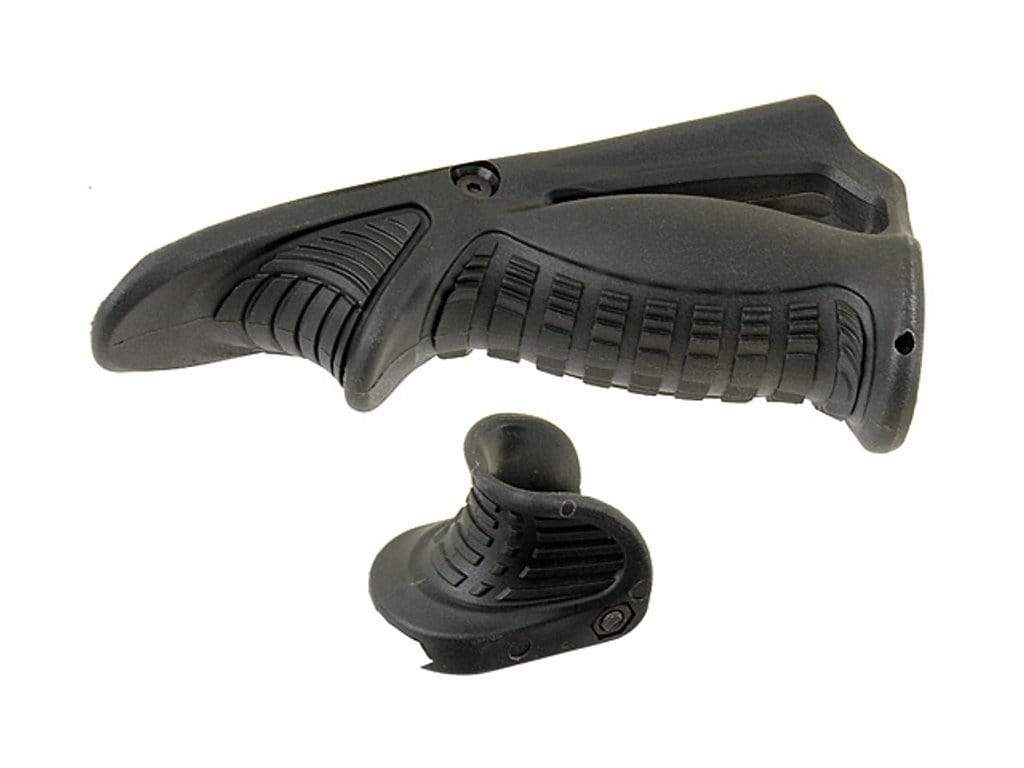 Ergonomischer Frontgriff MP - Schwarz - Paintball Buddy